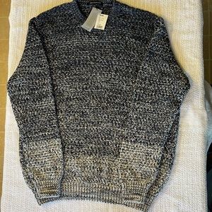 Britches sweater color blue /gray size large